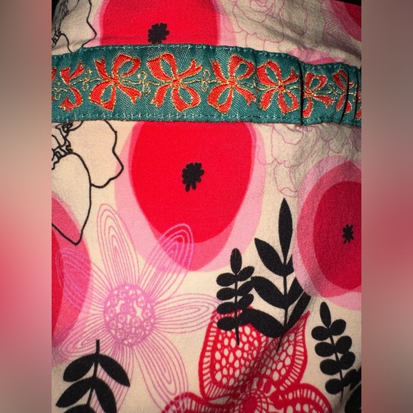 Matilda Jane GLAD TIDINGS Dress Size 2 Flutter Red Floral Girls Make Believe - Picture 5 of 5